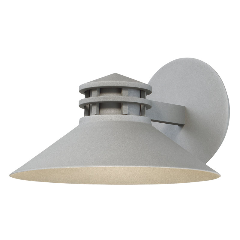 Sodor LED Outdoor Armed Sconce, 7" H x 10" W x 11" D, Bronze