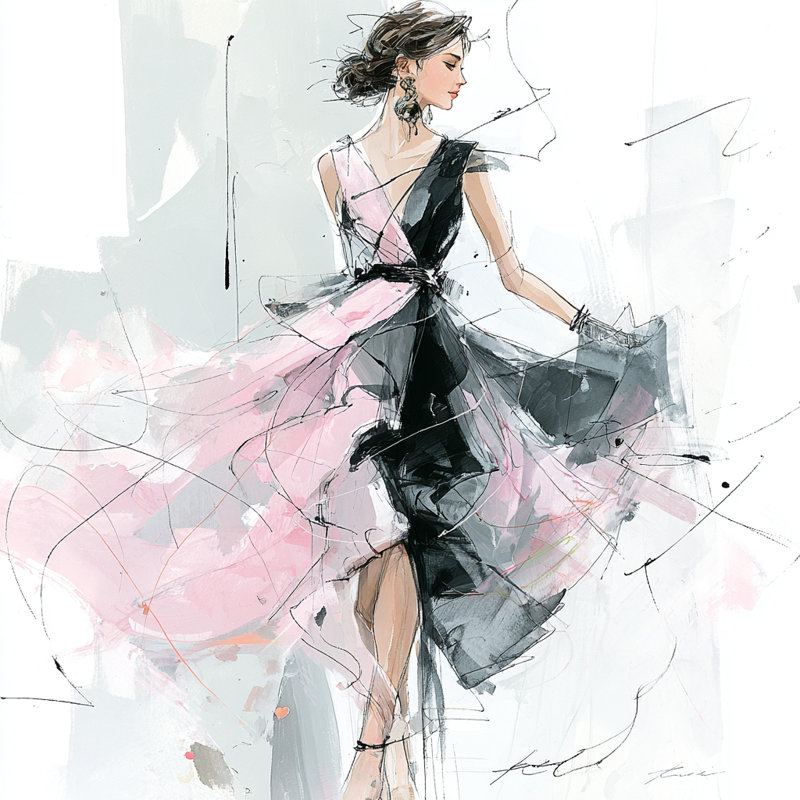 «Runway Motion II», art mural sur toile tendue