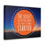 Secret Of Getting Ahead - Wrapped Canvas Print-1266628878