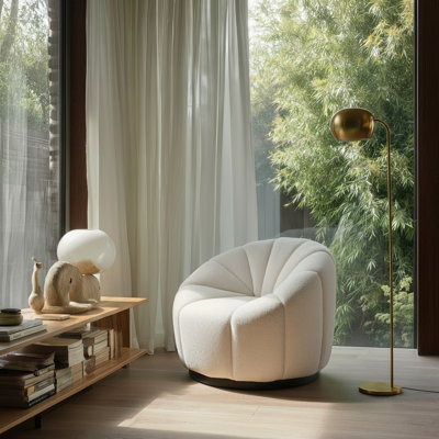 Chaise d'appoint crème