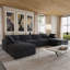 Canapé modulaire rembourré 6 pièces Kenda Ellerie-441893322