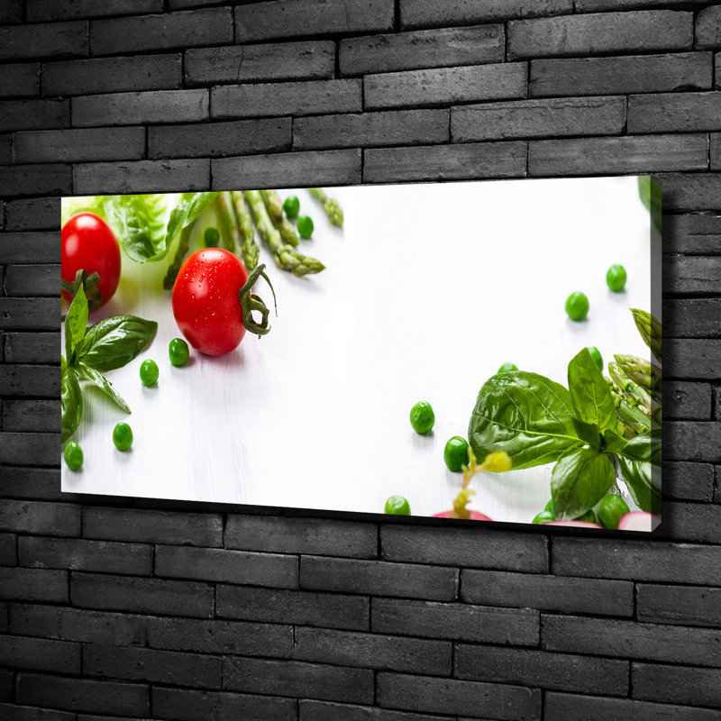 Fresh Vegetables - Wrapped Canvas Print