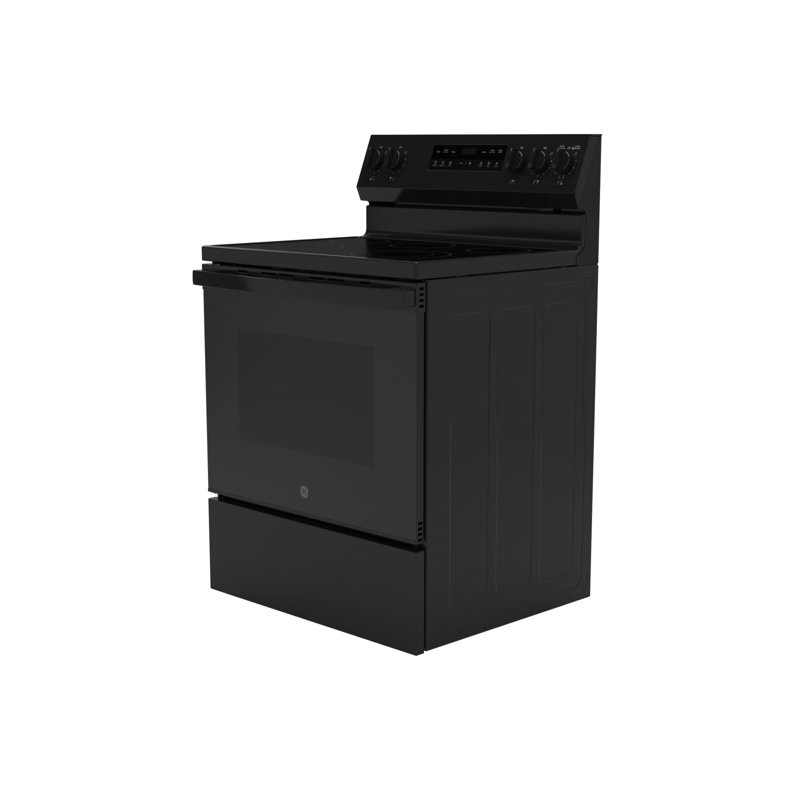 GE® 30" Free-Standing Electric Range, Black