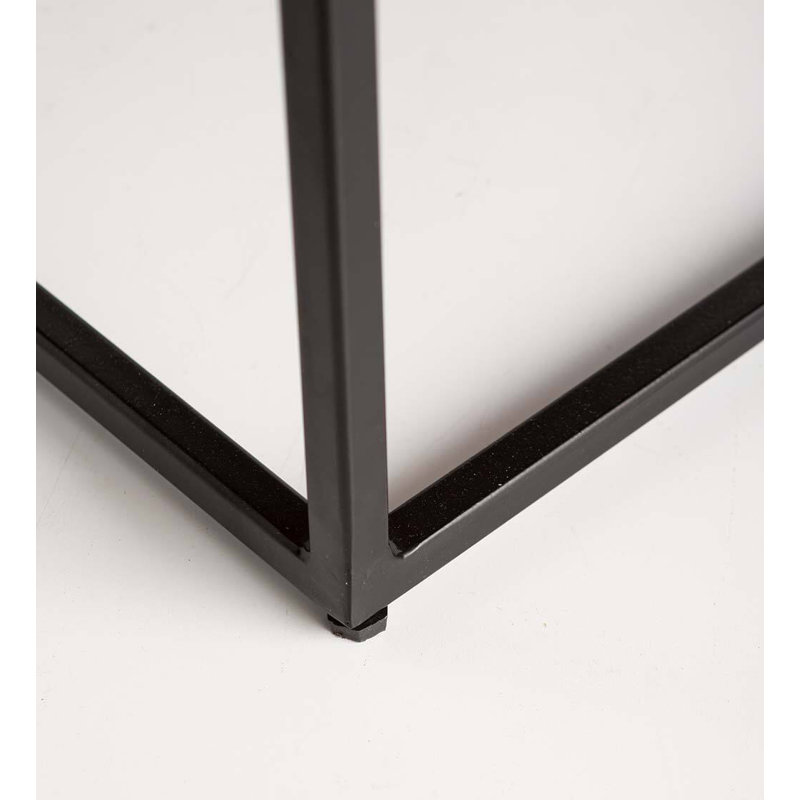 Cili Solid Wood Top Nesting Tables