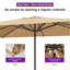 Parasol de table semi-automatique pour l'extérieur-936463000-936463003