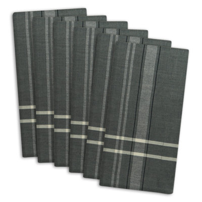 Shelton Cotton Blend Striped Square Napkin