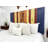Doliver Multicolored Solid Wood Floating Panel Headboard-87055785-90156193