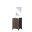 Meuble-lavabo simple l 20 po x P 18 po, comptoir en acrylique et miroir 18 po-489788275