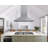 Core Zephyr Pro 36 In. 1200 CFM Island Mount Range Hood With LED Lighting In Stainless Steel