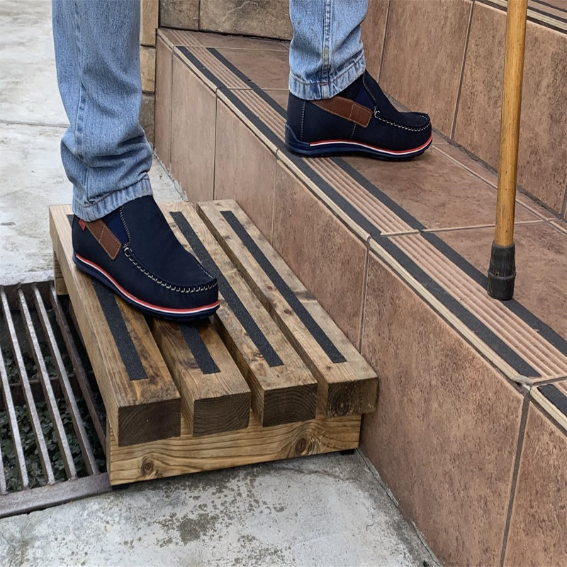 Burkhardt Manufactured Wood Step Stool