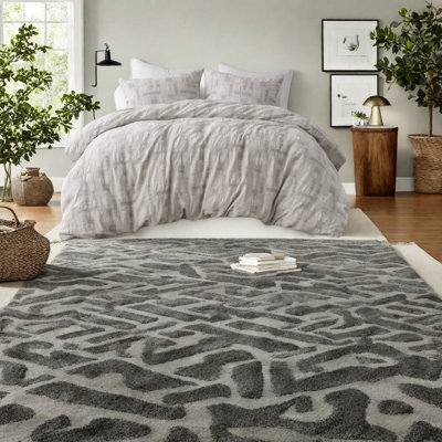 Ensembles de literie en coton jacquard, polyester ivoire, confort artisanal pour la maison