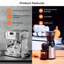 Geepas Espresso Coffee Machine & Conical Burr Coffee Grinder Combo Set - 1465W Coffee Maker With Milk Frother, Coffee Grinder With 15 Precise Settings