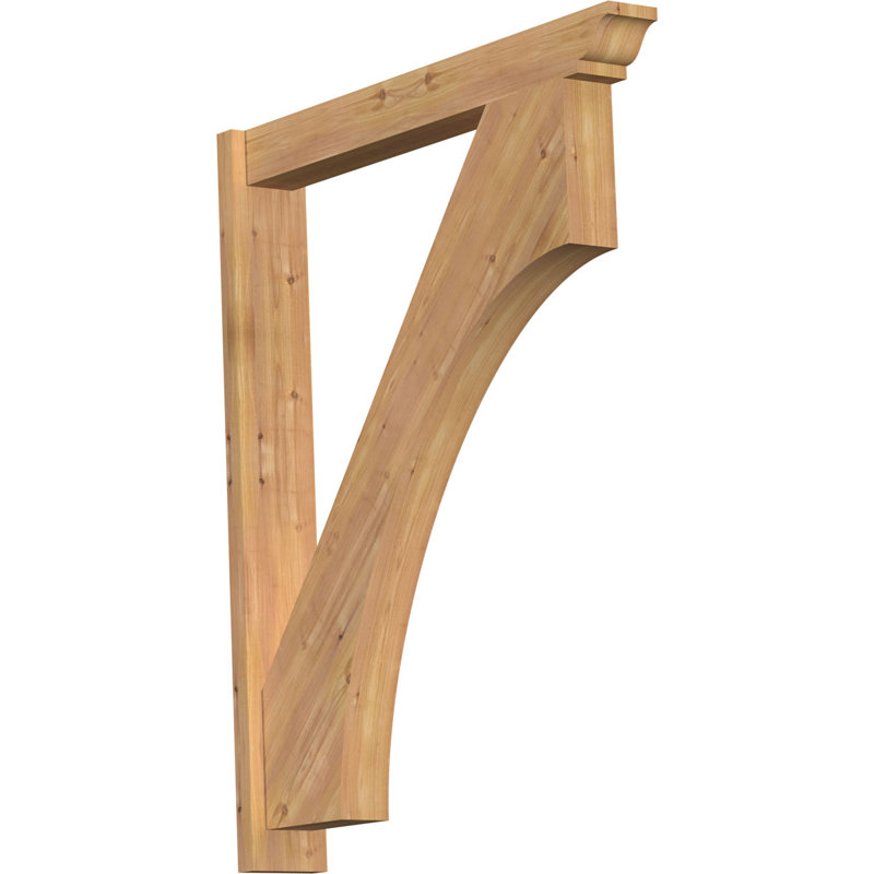 Persienne en bois Westlake, Sapin Douglas de 7 1/2 po (lisse), P 38 po x H 46 po