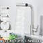 Brushed Nickel Kitchen Sink Faucet Pull Down Sprayer Single Handle Swivel Mixer-126470458