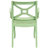Aonghus Outdoor Plastic Stacking Dining Armchairs-406641791