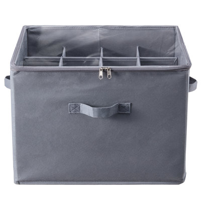 Boîte à chaussures de rangement sous le lit avec 16 compartiments, matériau respirant, séparateurs ajustables, couvercle transparent, pour utilisation dans la chambre. Organisateur sous le lit en tissu non tissé, fenêtre transparente flexible, idéal en toute saison.