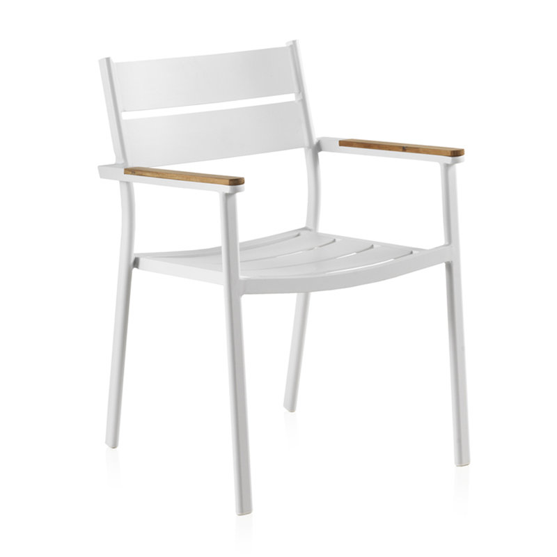 Steubenville Stacking Patio Dining Armchair