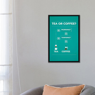 Tea And Coffee by Stephen Wildish - Wrapped Canvas Gallery-Wrapped Canvas Giclée