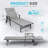 Outdoor Patio Chaise Lounge Set Of 2 With Wheels And Armrests-726262096