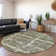 Mahaney Washable Striped Polyester Rug 