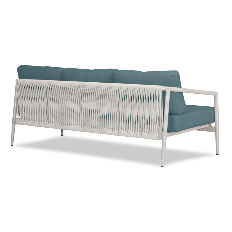 Outdoor 3 - Seat Patio Sofa, Canvas Natural Sunbrella® Canvas, Urban Stone