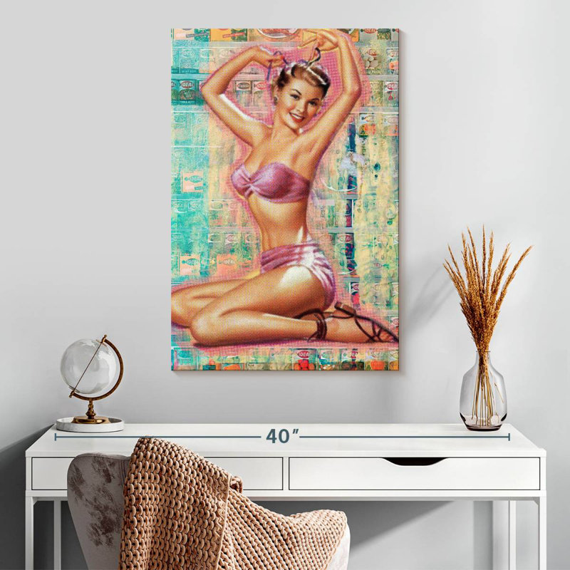 Shuttleworth Pin-Up I, 30" H x 20" W