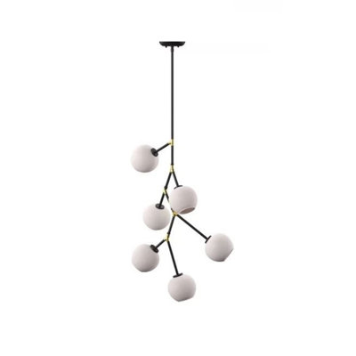 Alza 6 - Light Geometric Chandelier