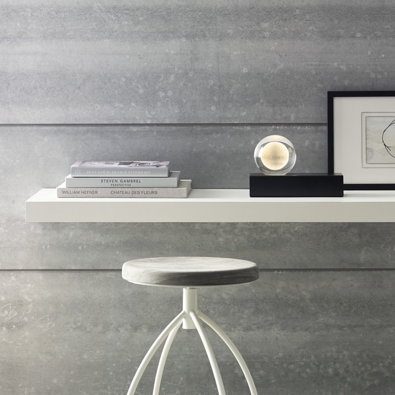 Mina LED Table Lamp, Nightshade Black