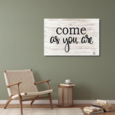 Trinx Fearfully Made Creations Gallery Wrapped Canvas Art Titled: Come as You Are FMC119