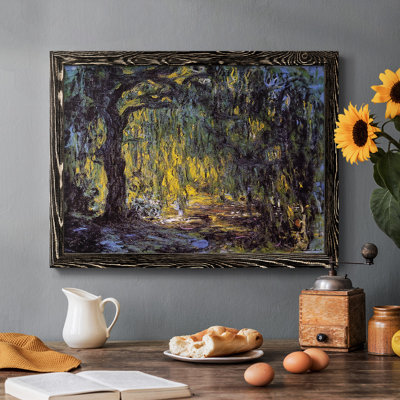 «Weeping Willow 2», encadré sur toile