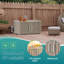 Outdoor Shoe Cabinet Double Doors-58997445