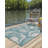 Contemporary Aviesel Area Rug Aqua Color-2050338283