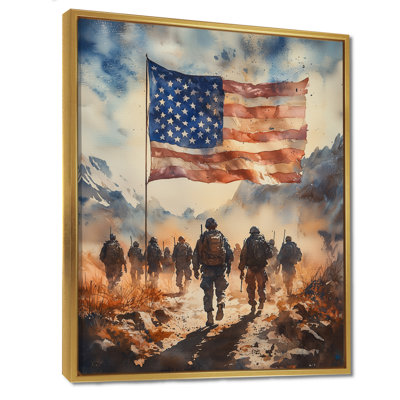 Memories Of Withdrawal From Afghanistan  I - Landscapes Canvas Wall Art