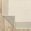 Tapis intérieur / extérieur beige / ivoire à rayures linéaires moderne Tavraj-945654377-945654379