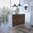 Kitchen Base Cabinet,Three Drawers, Two Internal Shelves