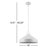 Orion 1 - Light Dome Pendant-244177703-244177704