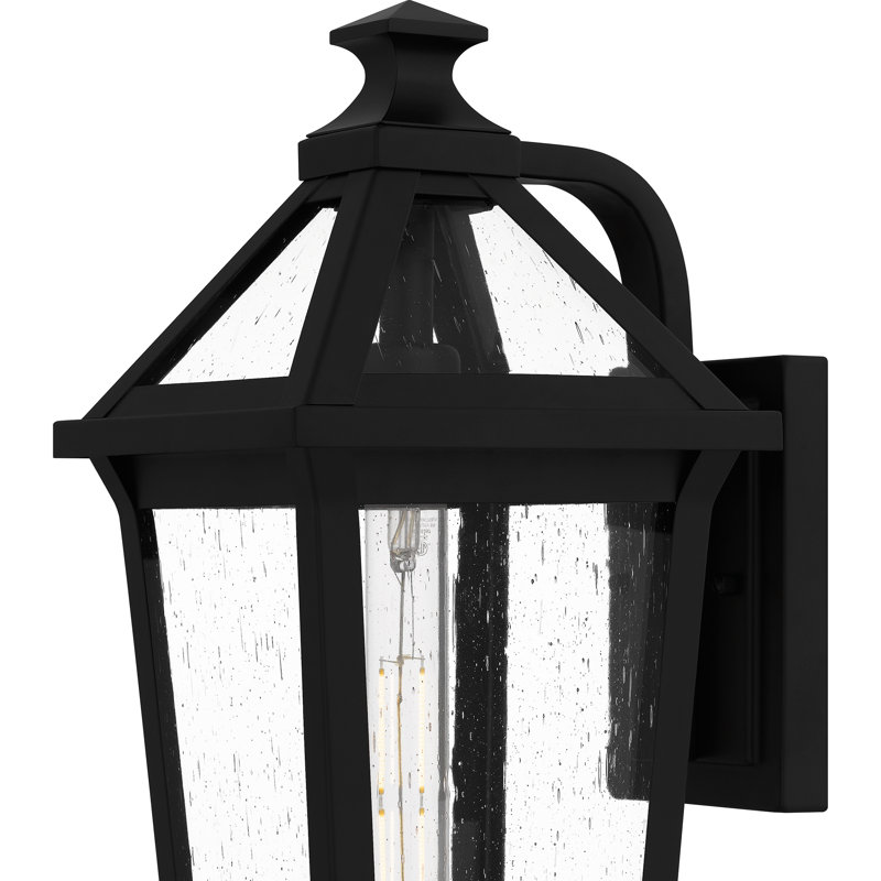 Lanterne murale d'extérieur noir mat 1 lumière Frimmy