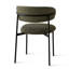 Chaise rembourrée avec pieds en métal-1586868573