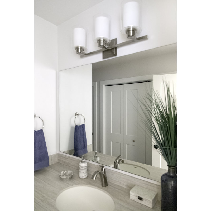 Éclairage pour salle de bain 3 lumières Aitkens