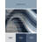 Machine Washable Coleford Skiing Slalom Sleek & Chic Modern Arc Rug in Gray – SkyBlue Binding-1179952631