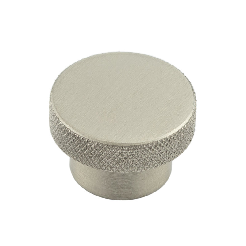 Hoxton 40mm Diameter Round Knob, Satin Nickel