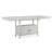 Aronoff Extendable Pine Solid Wood Base Dining Table