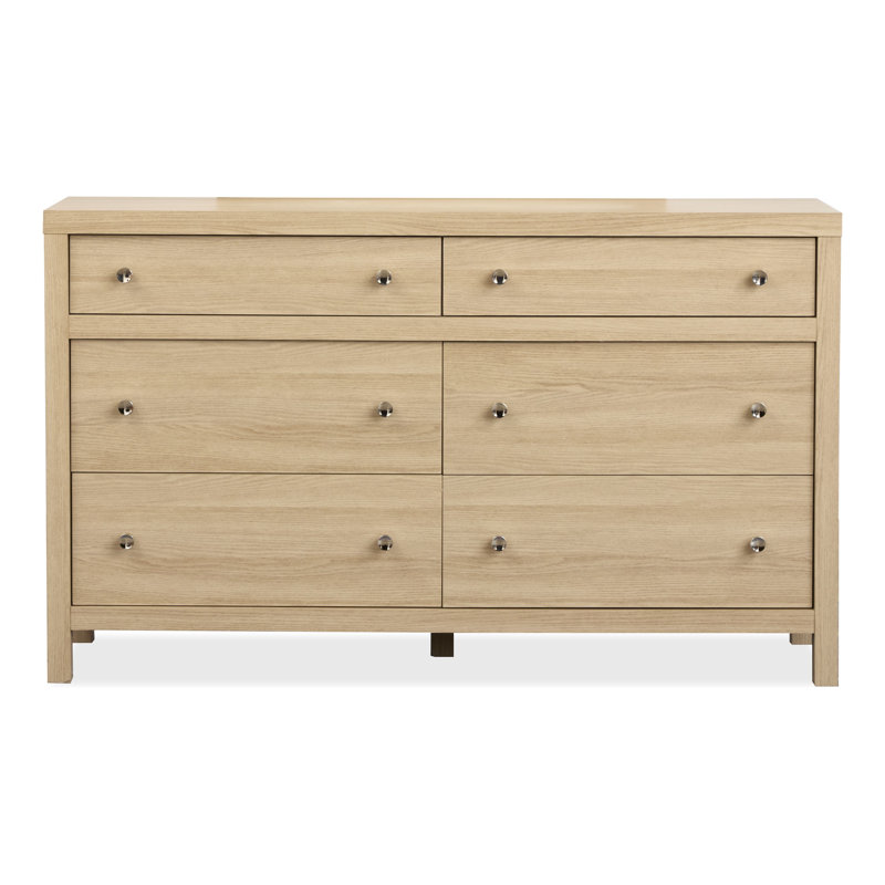 Commode à double tiroir Wentworth, Beige