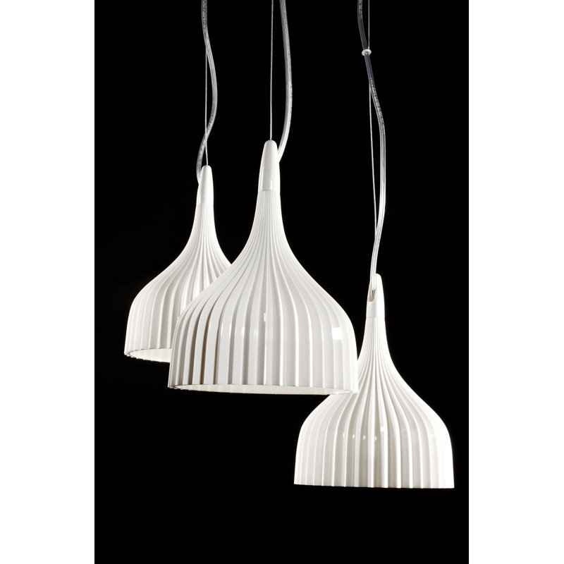 E' Pendant, White