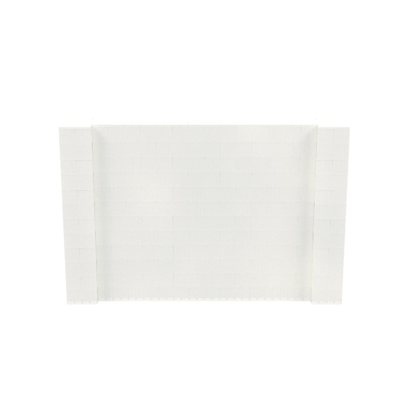 Cloison 1 panneau autoportante, Translucide, H 72 po x l 108 po x P 12 po 
