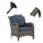 Camario 7 - Person Patio Conversation Set with Cushions-1246046389