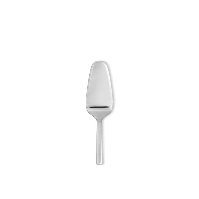 Polished Stainless Steel Ovale Cake Server