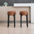 Modern Bar Stools Upholstered Counter Stools Kitchen Stools For Island-478149184