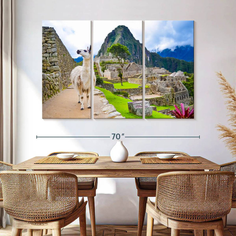 Brampt Peru Llama, 42" H x 65" W