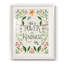 Toile tendue Emerald Ice II - galerie
